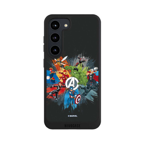 Samsung Galaxy S23 NIVOpure Marvel's Avengers Black