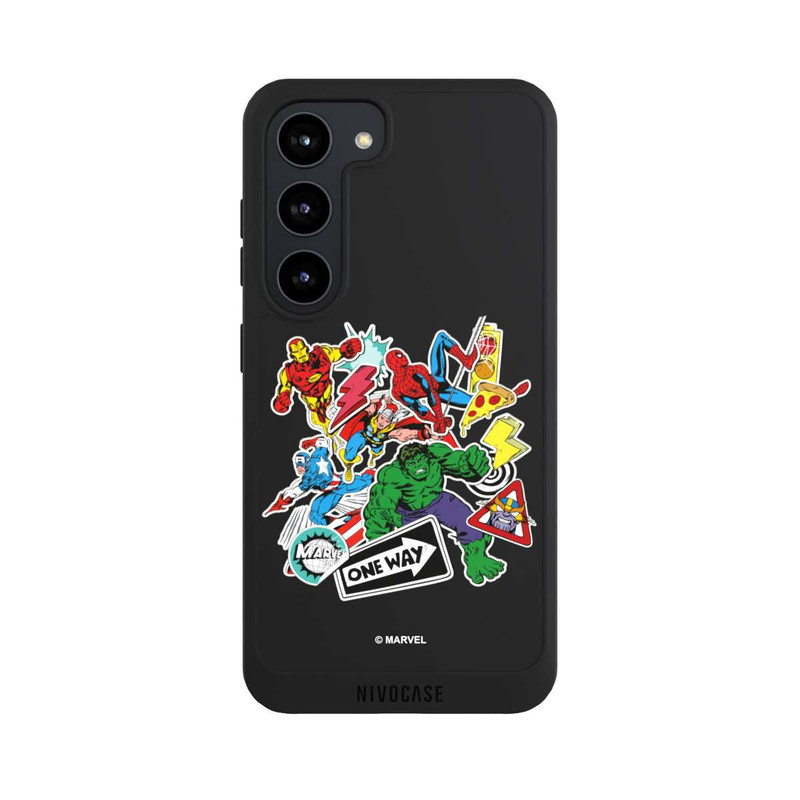 Galaxy S23 NIVOpure Capitan American Shield Transp