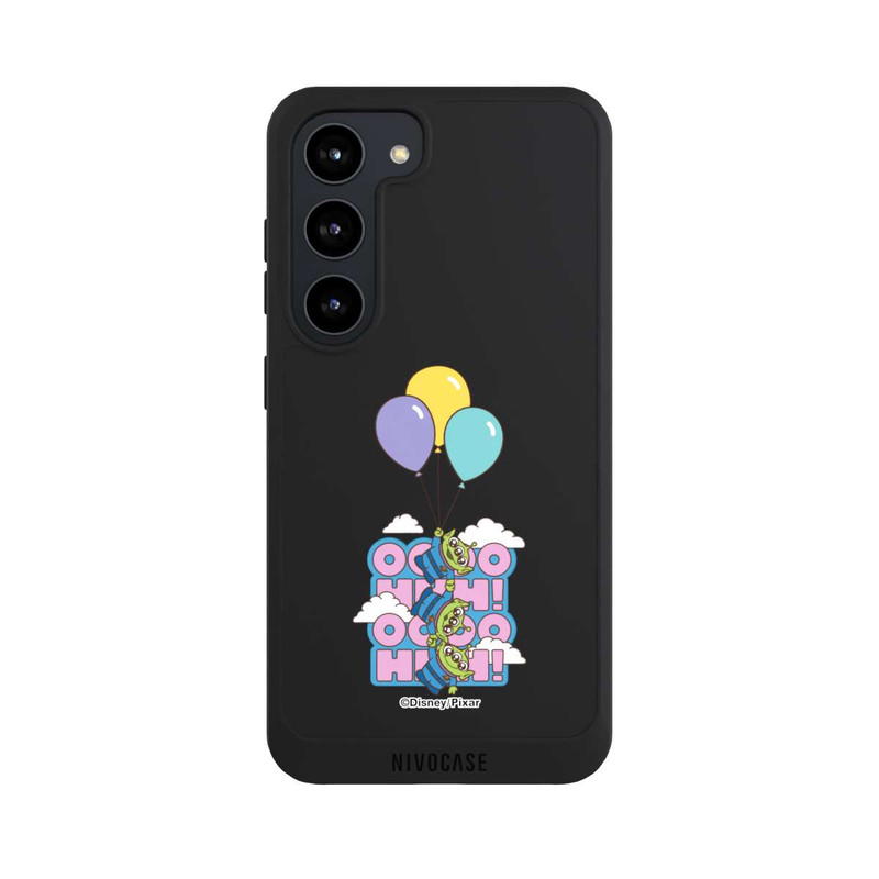 Galaxy S23 NIVOpure Toy Story Aliens Balloons OOOOHHH Transparent