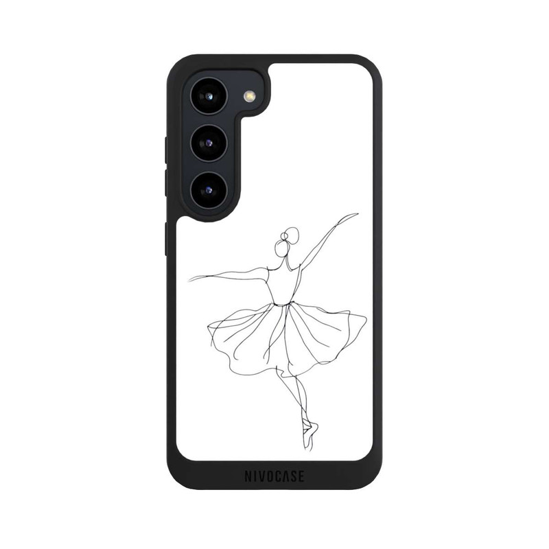 Galaxy S23 NIVOpure Ballerina Illustration