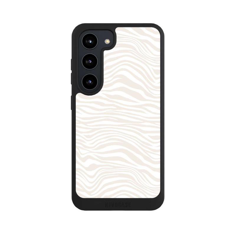 Galaxy S23 NIVOpure Zebra Pattern Brown