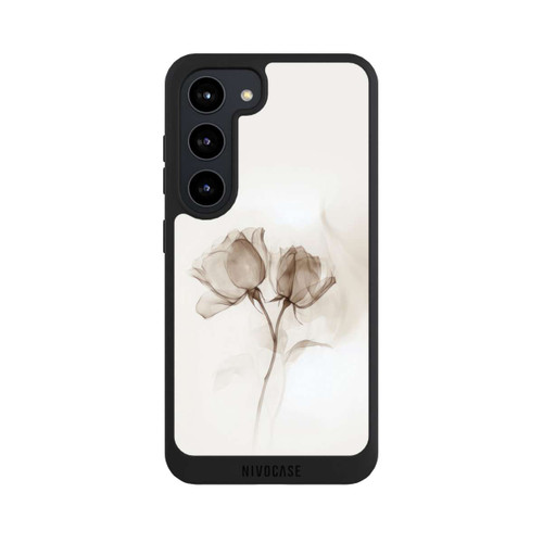 Samsung Galaxy S23 NIVOpure Braune Rose Blume Nebel