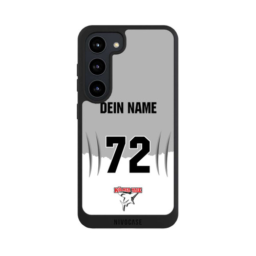 Samsung Galaxy S23 NIVOpure Kölner Haie Trikotmotiv Personalisierbar