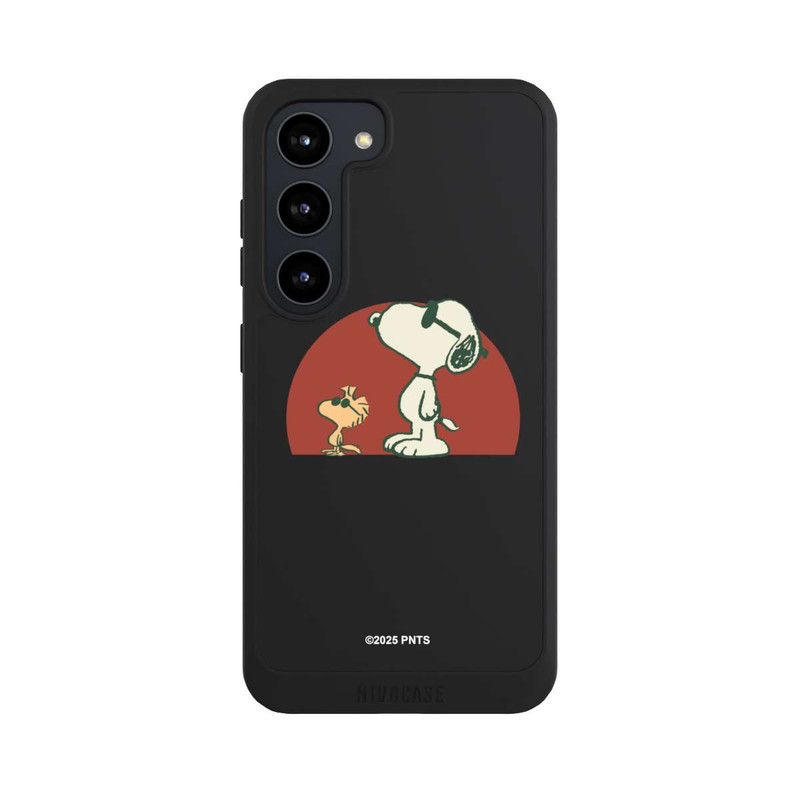 Galaxy S23 NIVOpure Snoopy Woodstock Far Out transparent
