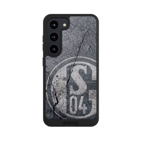 Samsung Galaxy S23 NIVOpure Schalke 04 Beton Look