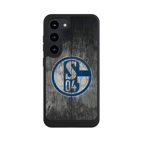 Samsung Galaxy S23 NIVOpure Schalke 04 Holz Look