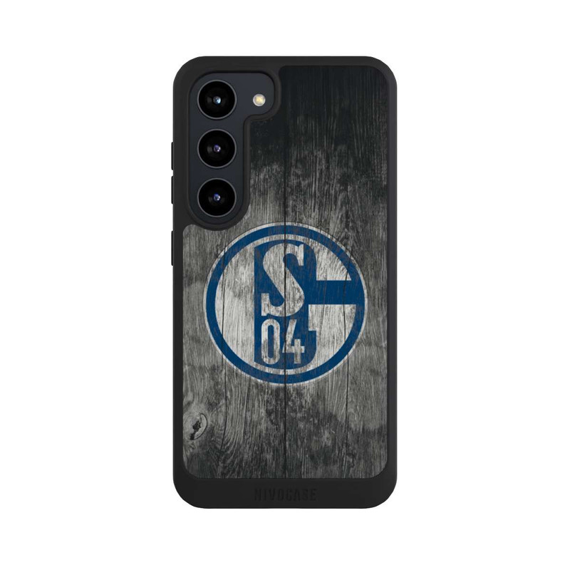 Galaxy S23 NIVOpure Schalke 04 Holz Look