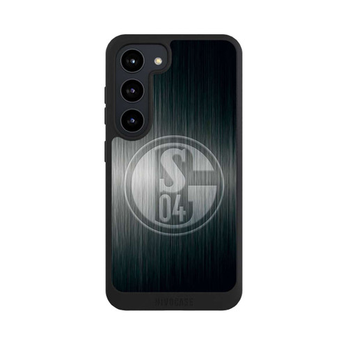 Samsung Galaxy S23 NIVOpure Schalke 04 Metall Look