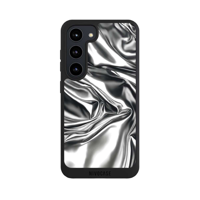 Galaxy S23 NIVOpure Shiny Chrome Silver