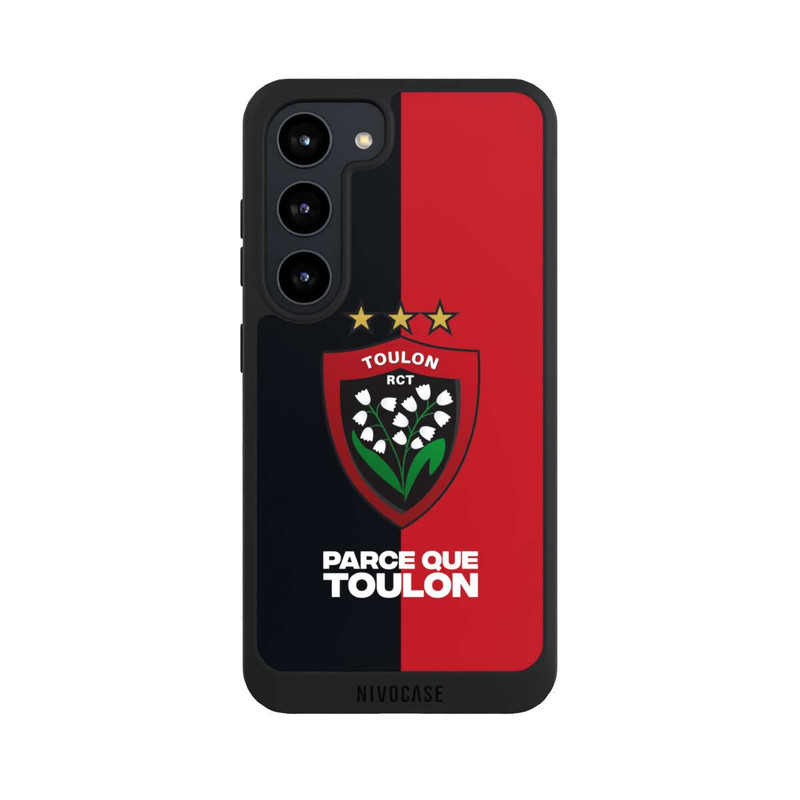 Galaxy S23 NIVOpure RCT Logo Rouge Noir