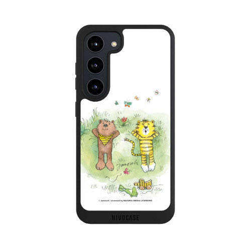 Samsung Galaxy S23 NIVOpure Bär und Tiger Blumenwiese
