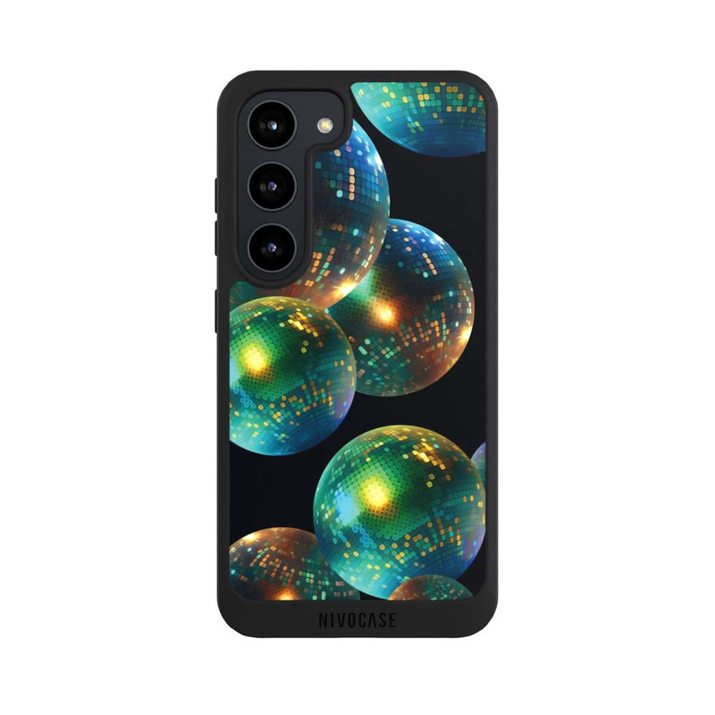 Galaxy S23 NIVOpure Disco Ball Party Black with AI