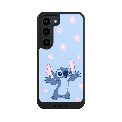 Samsung Galaxy S23 NIVOpure Stitch Pastel Flowers Blue