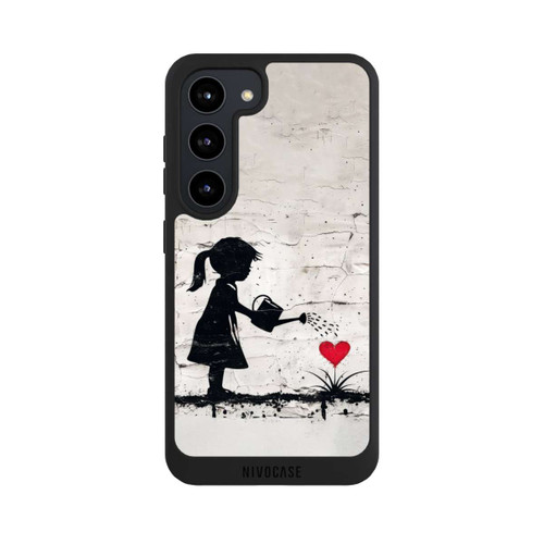 Samsung Galaxy S23 NIVOpure Girl Watering Bunch of Flowers 