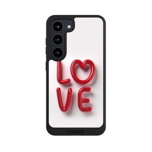 Samsung Galaxy S23 NIVOpure Love Statement Red with AI