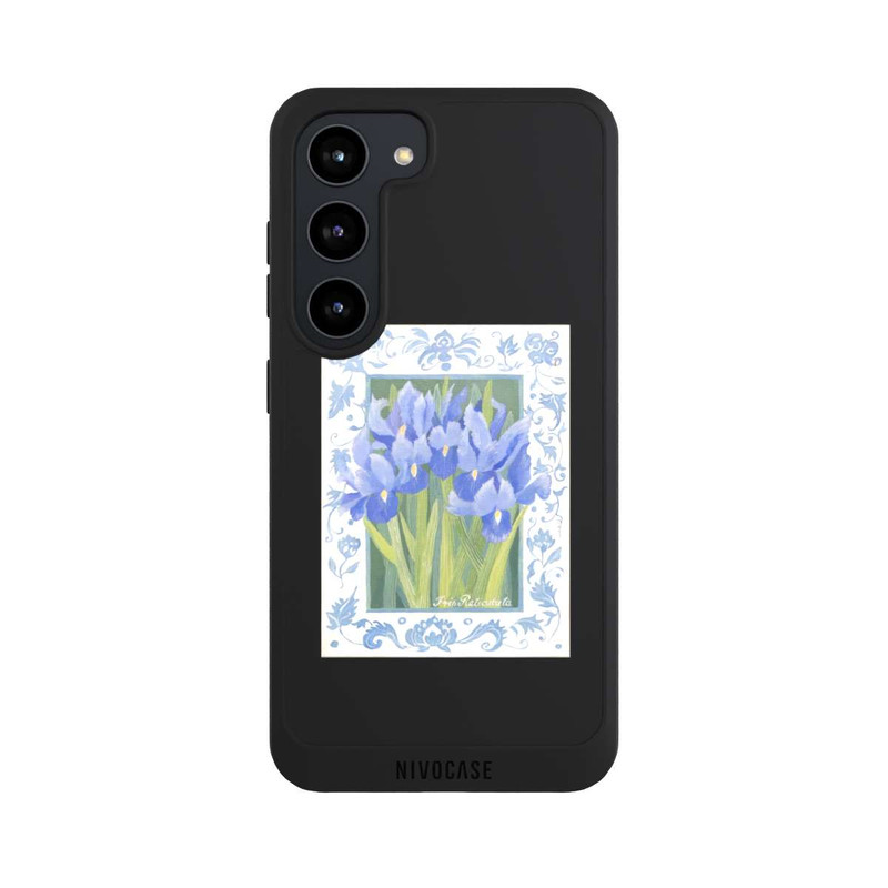 Galaxy S23 NIVOpure Blue Iris, by Jennifer Abbott