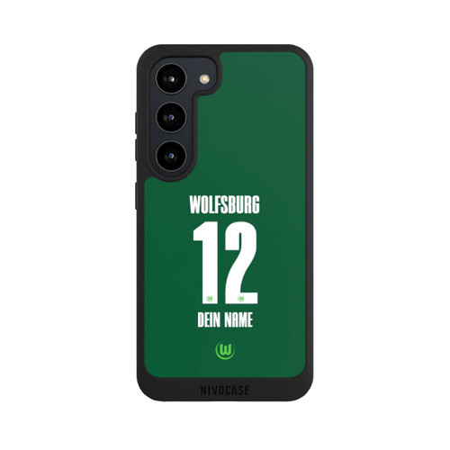 Samsung Galaxy S23 NIVOpure VfL Wolfsburg Trikot Personalisierbar 25-26