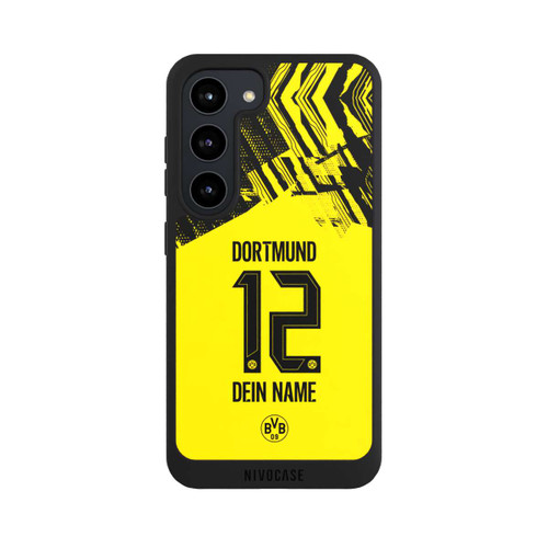 Samsung Galaxy S23 NIVOpure BVB Trikot Personalisierbar 25-26