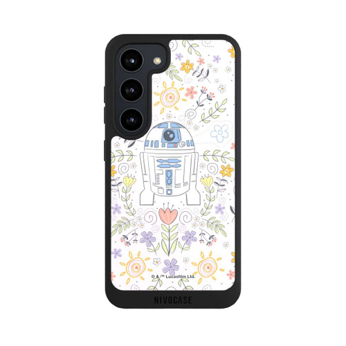Samsung Galaxy S23 NIVOpure R2D2 Blumen Muster