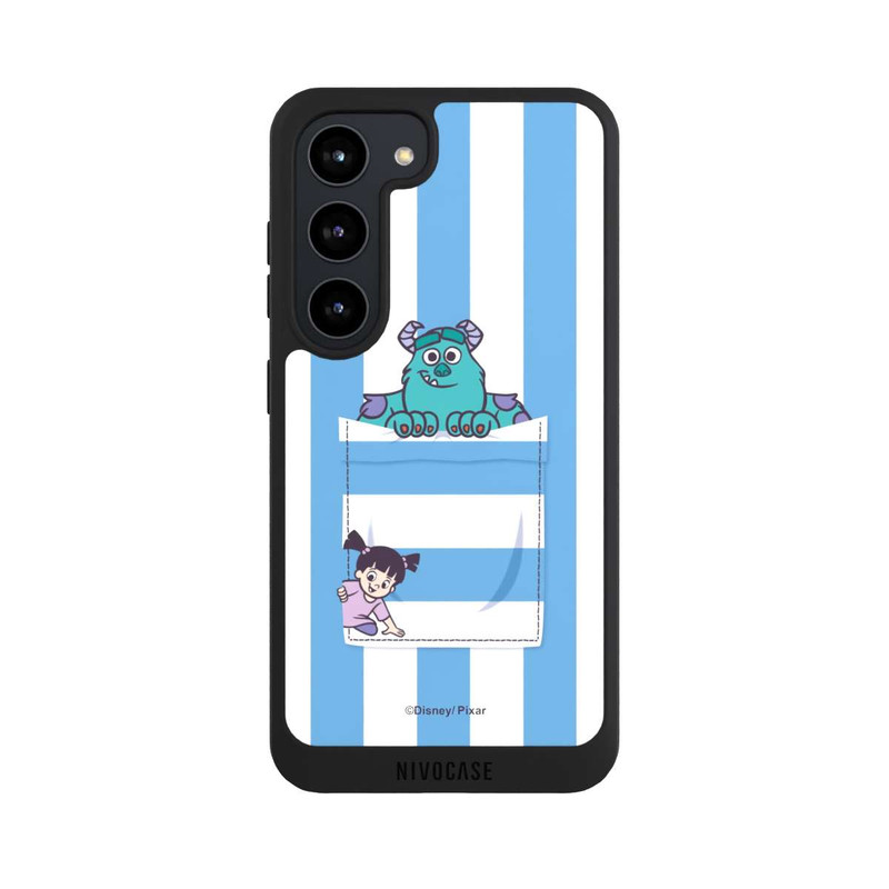 Galaxy S23 NIVOpure Monster AG Striped Pattern