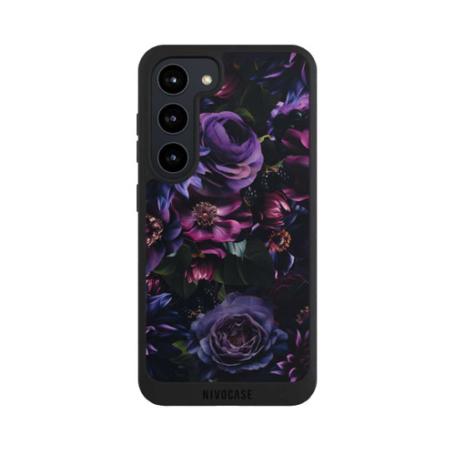 Samsung Galaxy S23 NIVOpure Dunkle Lila Blüten 