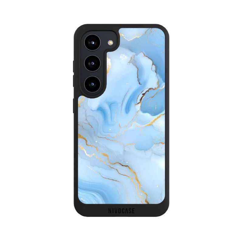 Galaxy S23 NIVOpure Blauer Marmor