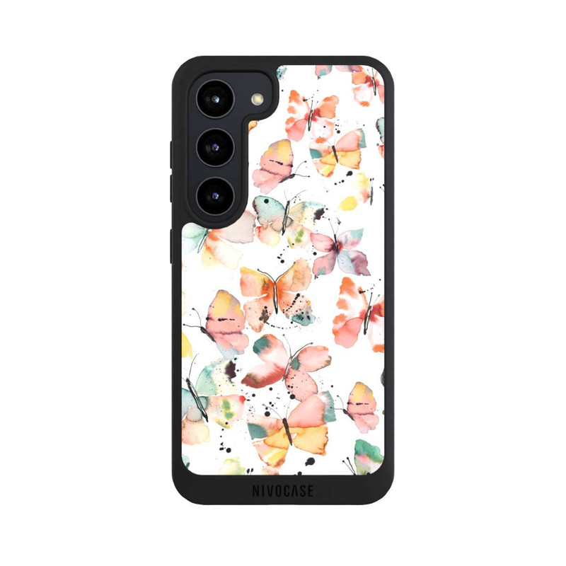Galaxy S23 NIVOpure Sanfte Schmetterlinge Muster