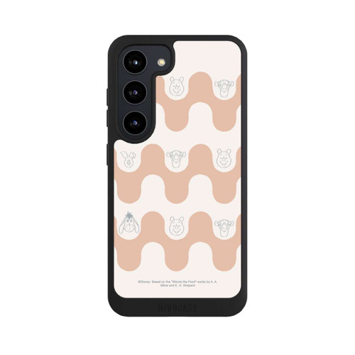 Samsung Galaxy S23 NIVOpure Winnie the Pooh and Friends Boho Waves Pattern