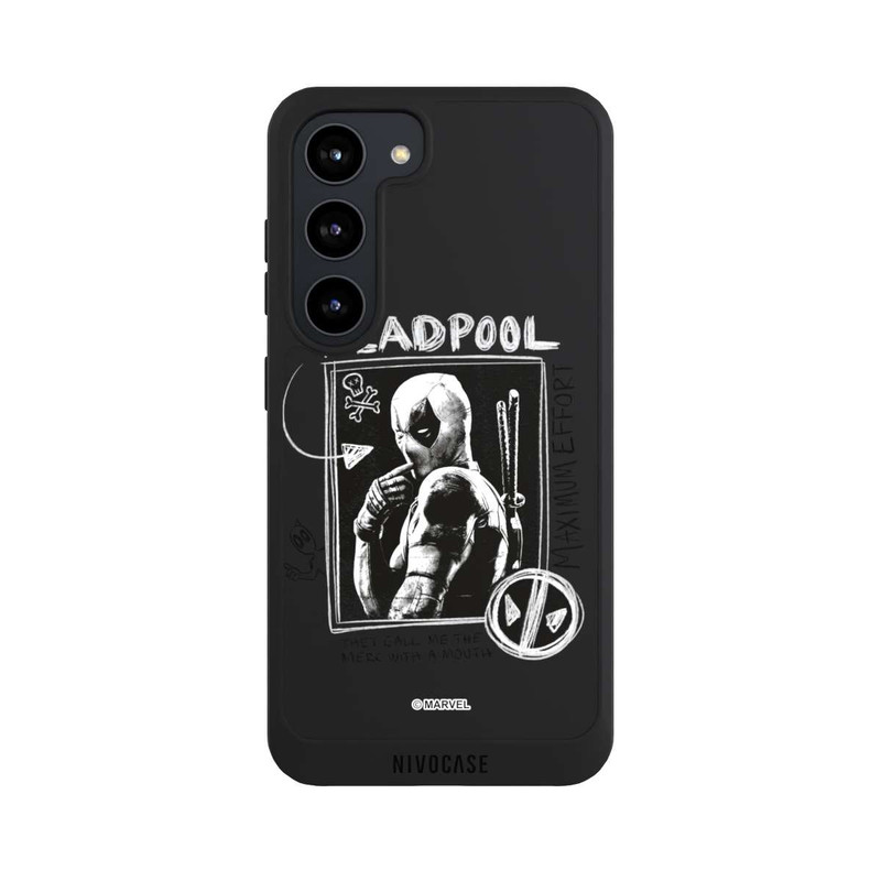 Galaxy S23 NIVOpure Deadpool Transparent