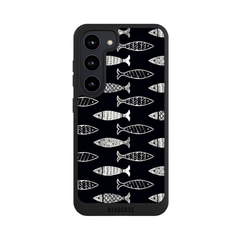Galaxy S23 NIVOpure Black Fishy Theme