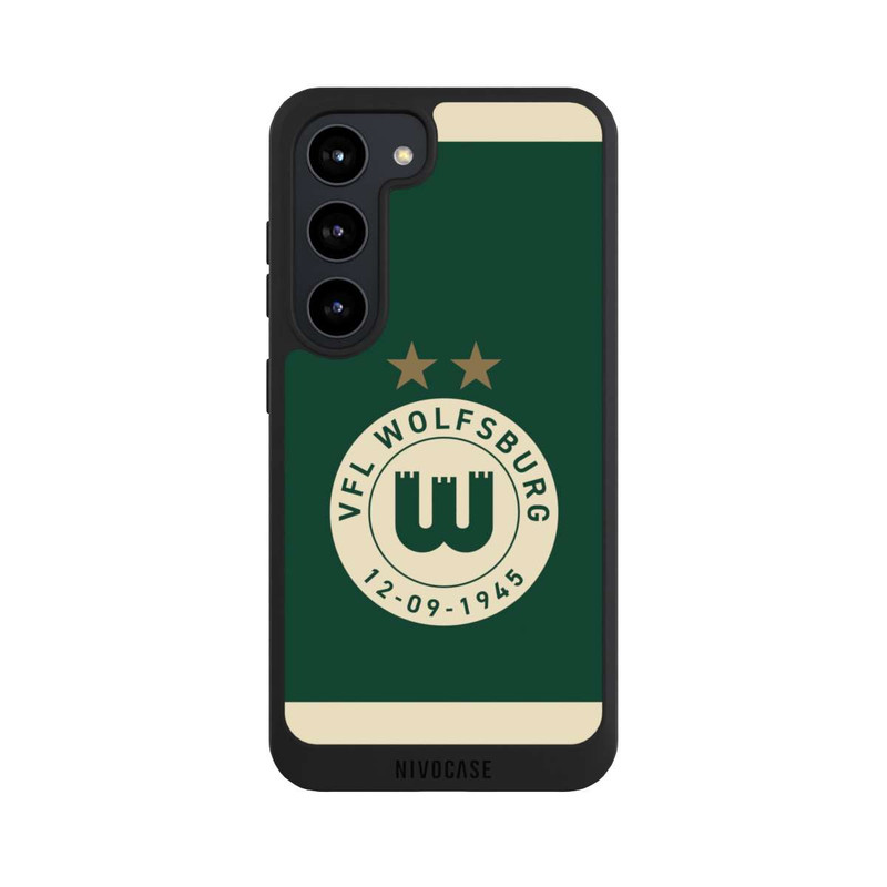 Galaxy S23 NIVOpure VfL Wolfsburg 80 Jahre Logo Frauen Streifen