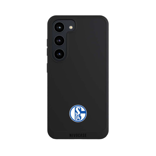 Samsung Galaxy S23 NIVOpure FC Schalke 04 Logo Klein Transparent