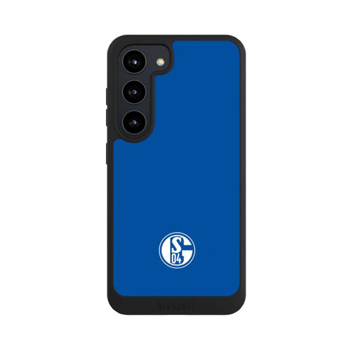 Samsung Galaxy S23 NIVOpure FC Schalke 04 Logo Blau