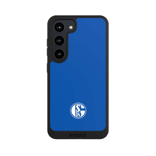 Samsung Galaxy S23 NIVOpure FC Schalke 04 Logo Blau