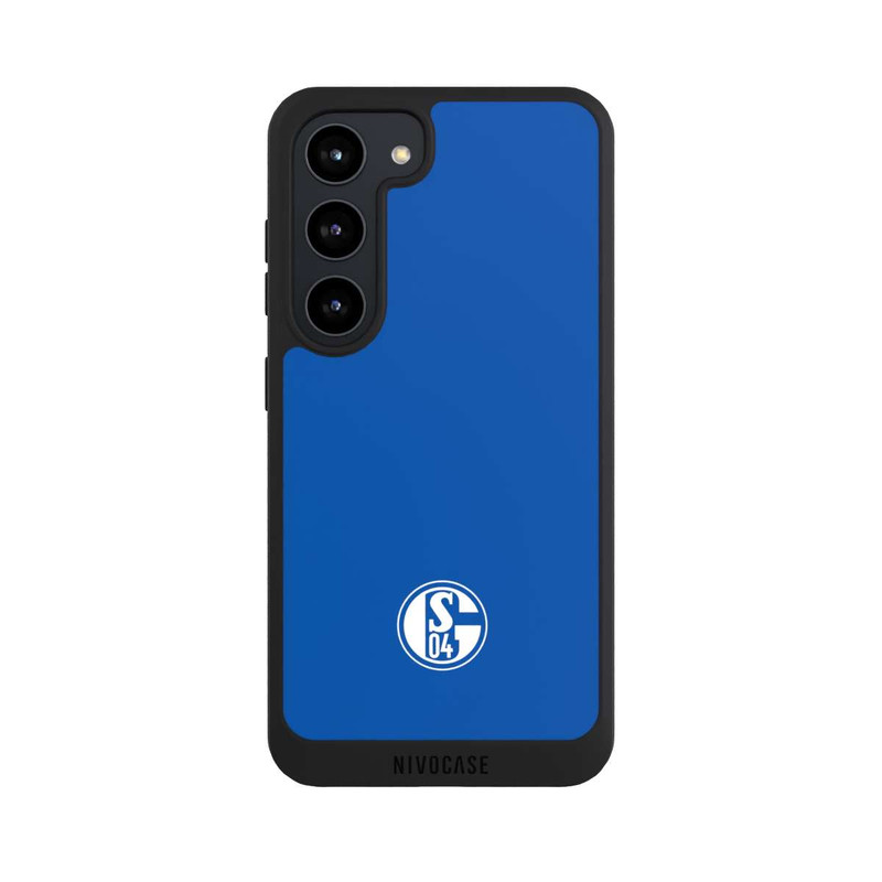 Galaxy S23 NIVOpure FC Schalke 04 Logo Blau