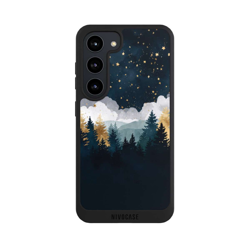 Galaxy S23 NIVOpure nächtlicher Wald Indigo