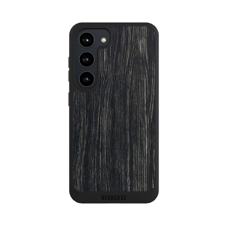 Galaxy S23 NIVOpure Dark Wood Texture