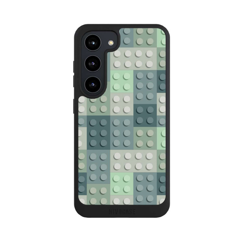 Galaxy S23 NIVOpure Modèle de blocs verts