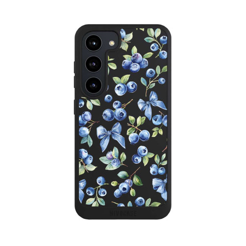 Samsung Galaxy S23 NIVOpure Blaubeere Schleifen Transparent mit KI
