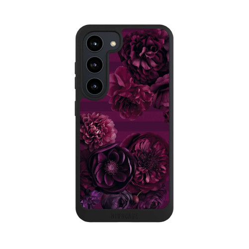 Samsung Galaxy S23 NIVOpure Majestic Baroque Blossom Dream Burgundy Pink with AI