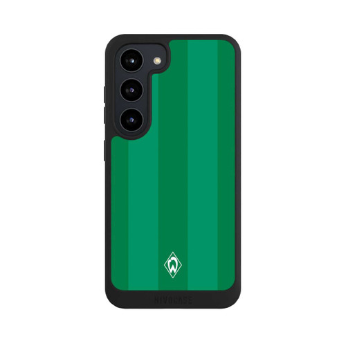 Samsung Galaxy S23 NIVOpure Werder Bremen Grün gestreift