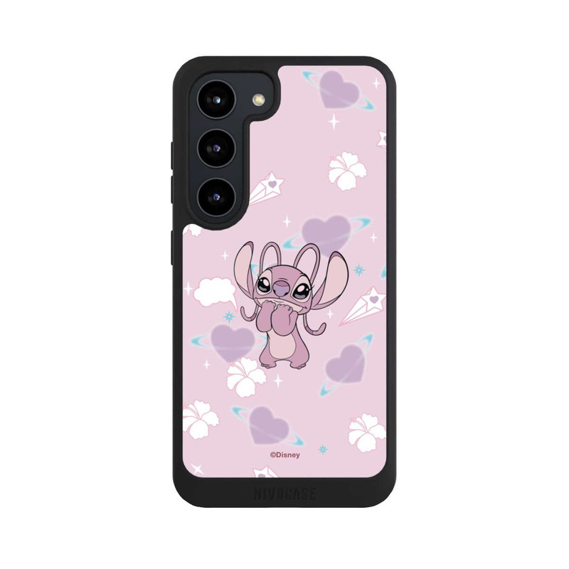 Galaxy S23 NIVOpure Disney Classics Lilo & Stitch Angel Cute Pink