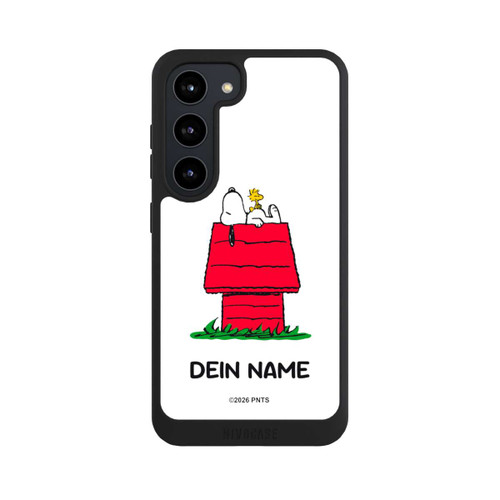 Samsung Galaxy S23 NIVOpure Snoopy and Woodstock Classic Personalisierbar