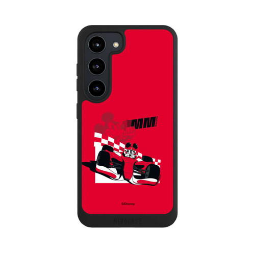 Samsung Galaxy S23 NIVOpure Micky Maus Racing Legende Rot