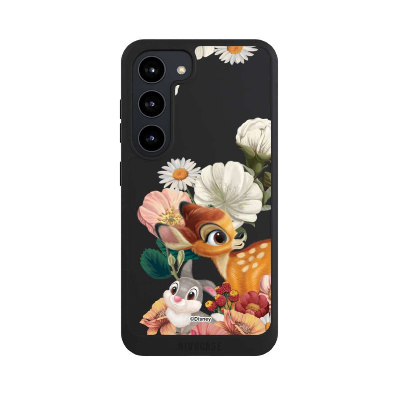 Galaxy S23 NIVOpure Bambi und Klopfer Blumen Transparent