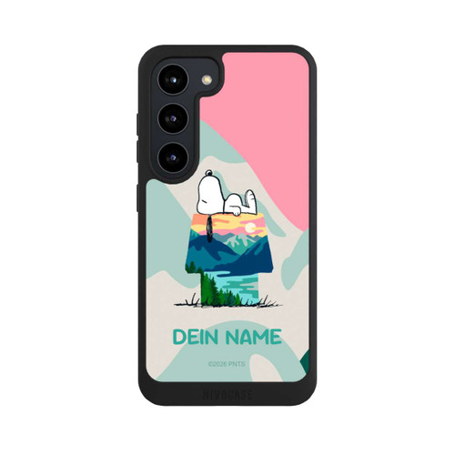 Samsung Galaxy S23 NIVOpure Snoopy Outdoor Personalisierbar