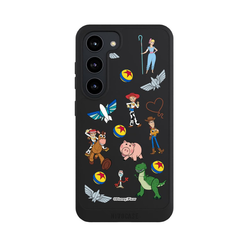 Galaxy S23 NIVOpure Toy Story 5 Hero Toys Pattern Transparent