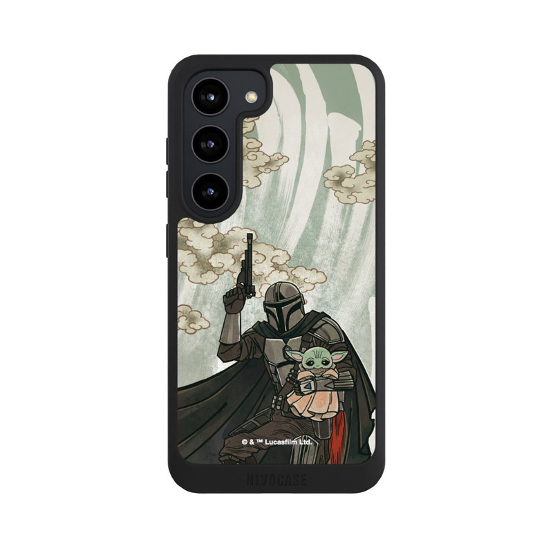 Galaxy S23 NIVOpure Mandalorian and Child Japanese Style