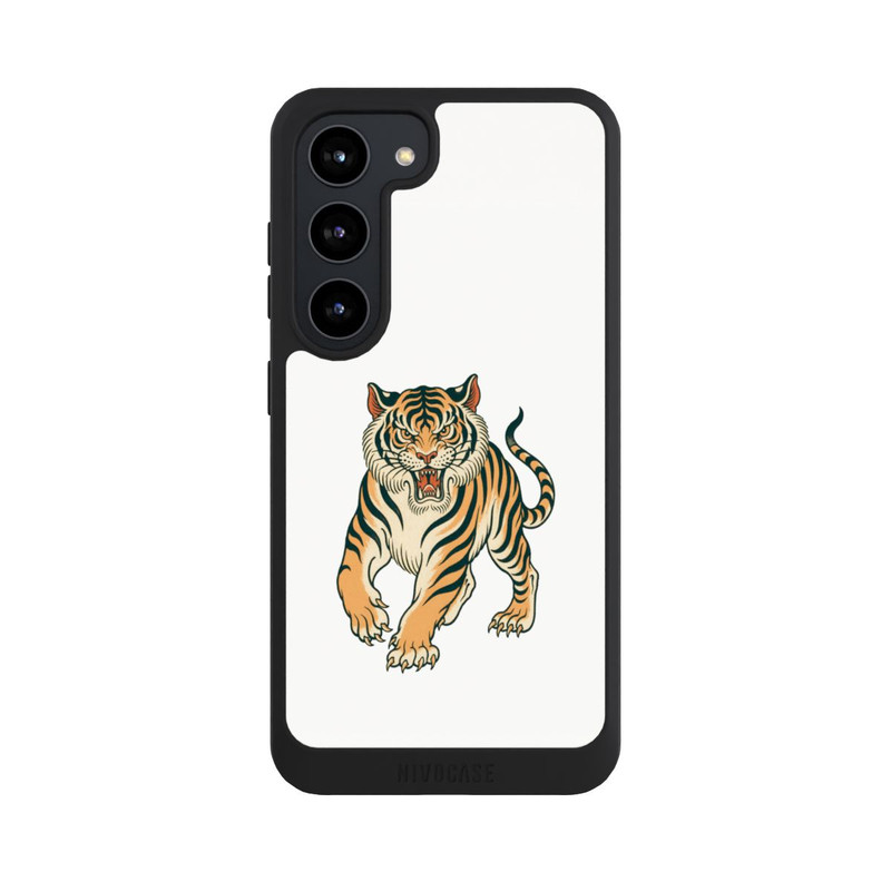 Galaxy S23 NIVOpure Tigre en colère avec IA