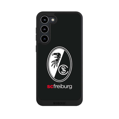 Samsung Galaxy S23+ NIVOpure SC Freiburg Wappen schwarz
